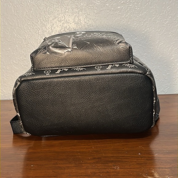 LOUNGEFLY The Nightmare Before Christmas Jack & Sally Graveyard Mini Backpack - Picture 4 of 11